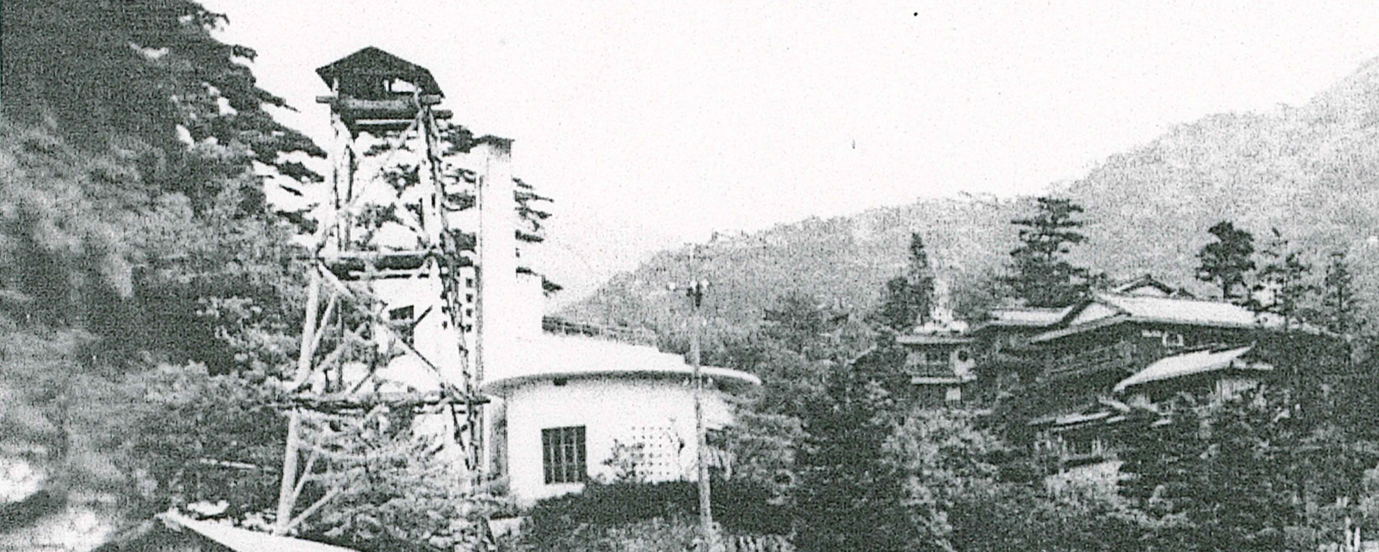 1953年有馬温泉街の画像