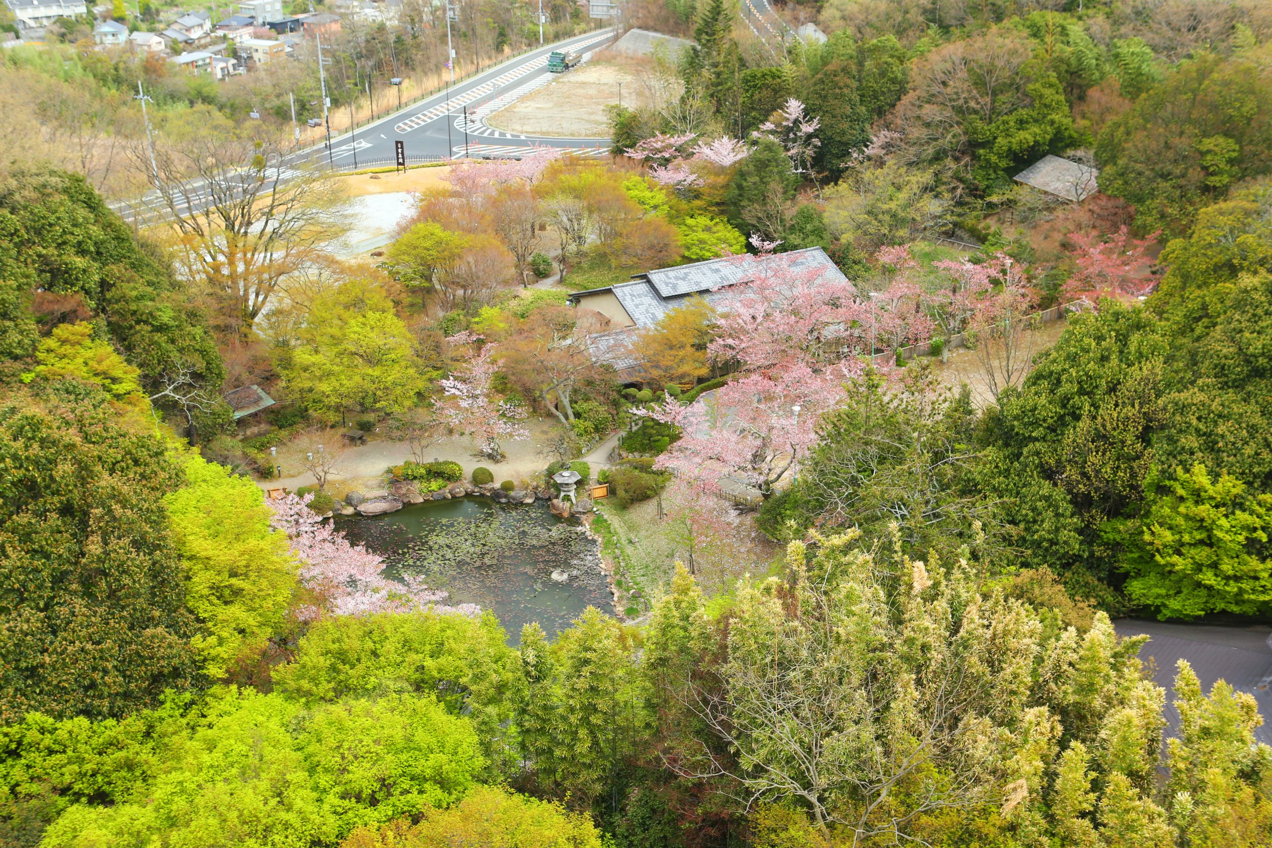 古泉閣空撮画像